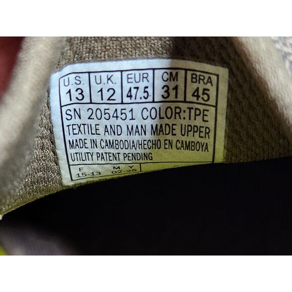 Skechers Pollard Wilfred Hands Free Slip-Ins Memory Foam Men's size 13 Taupe - Picture 2 of 10